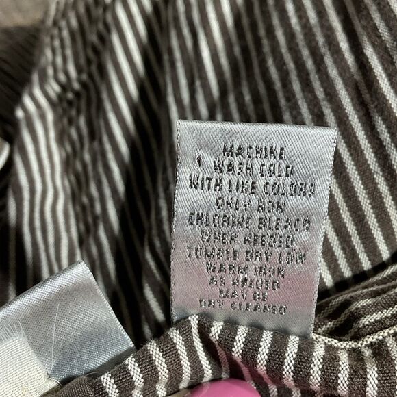 Chico's Pinstripe Stretchy Jacket - Picture 11 of 11